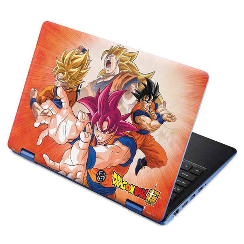Dragon Ball Super Goku Evolution Aspire R11 11.6in Skin