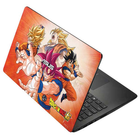 Dragon Ball Super Goku Evolution Asus X502CA 15.6 Skin