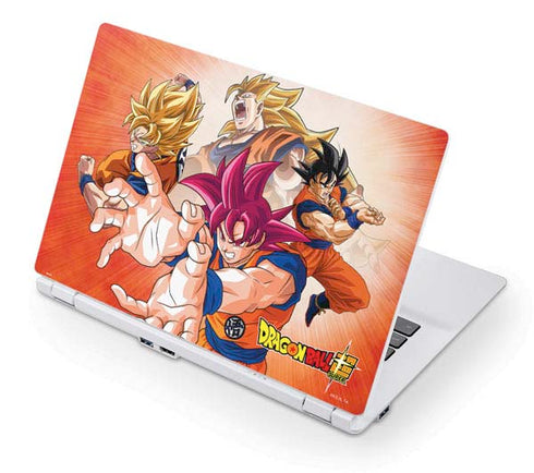 Dragon Ball Super Goku Evolution Acer Chromebook Skin