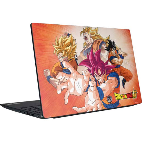 Dragon Ball Super Goku Evolution Dell Vostro Skin