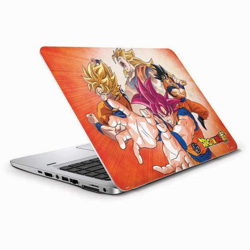 Dragon Ball Super Goku Evolution HP Elitebook Skin