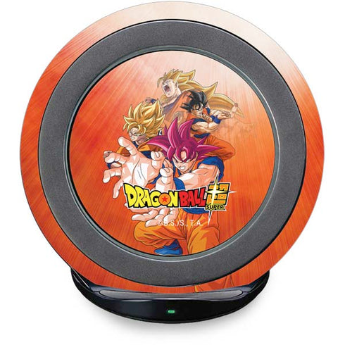Dragon Ball Super Goku Evolution Fast Charge Wireless Charging Stand Skin