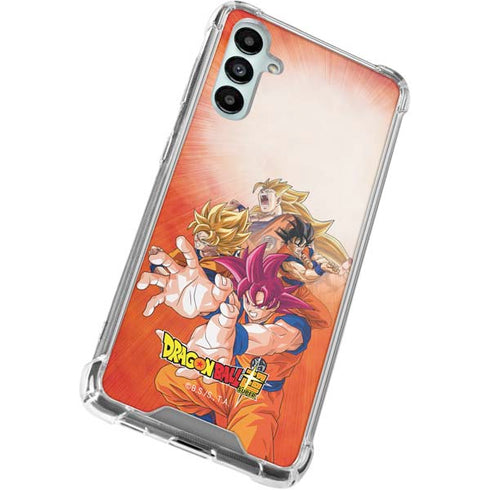 Dragon Ball Super Goku Evolution Gabb Phone 4 Clear Case