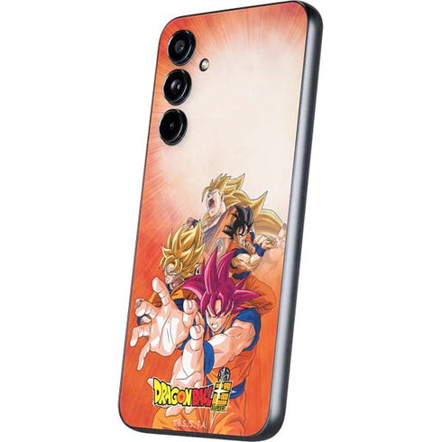 Dragon Ball Super Goku Evolution Galaxy A54 5G Skin