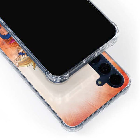 Dragon Ball Super Goku Evolution Galaxy A55 5G Clear Case