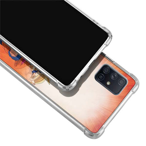 Dragon Ball Super Goku Evolution Galaxy A71 5G Clear Case