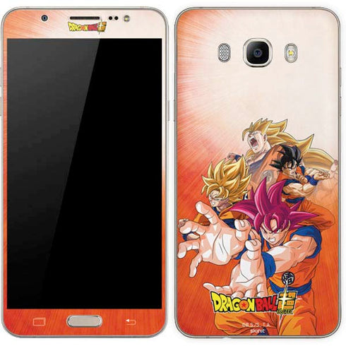 Dragon Ball Super Goku Evolution Galaxy J7 Skin