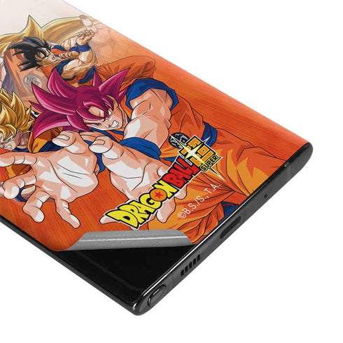 Dragon Ball Super Goku Evolution Galaxy Note 10 Plus Skin