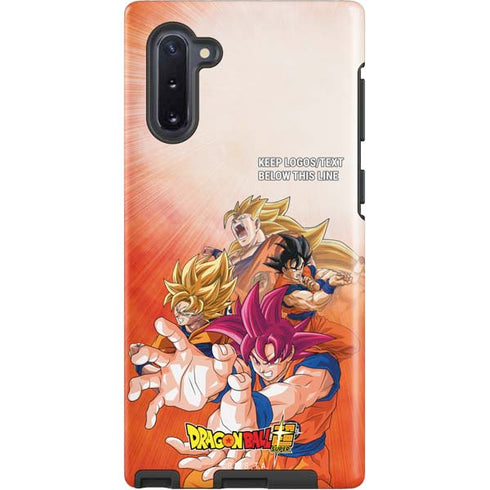 Dragon Ball Super Goku Evolution Galaxy Cases