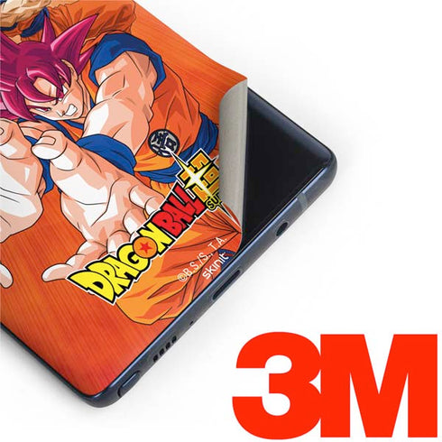 Dragon Ball Super Goku Evolution Galaxy Note 9 Skin