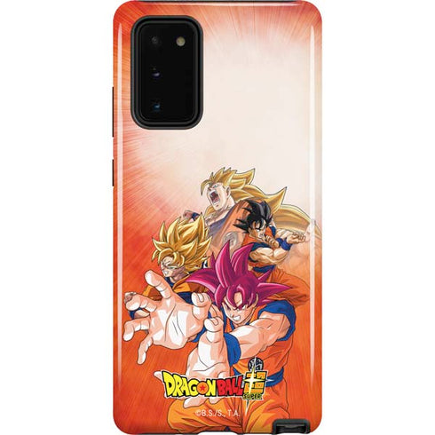 Dragon Ball Super Goku Evolution Galaxy Note20 5G Pro Case