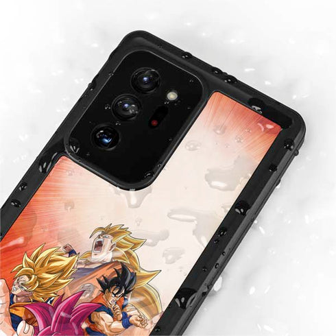 Dragon Ball Super Goku Evolution Galaxy Note20 Ultra 5G Waterproof Case