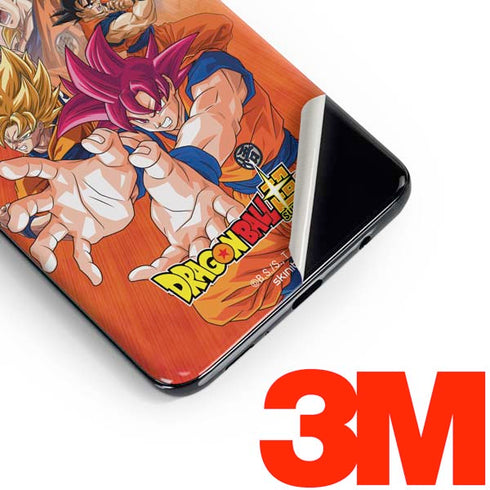 Dragon Ball Super Goku Evolution Galaxy S10 Plus Skin