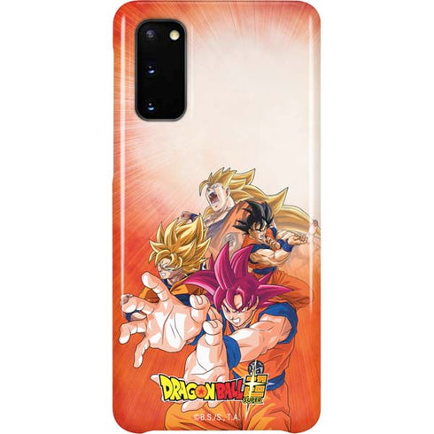 Dragon Ball Super Goku Evolution Galaxy S20 Lite Case