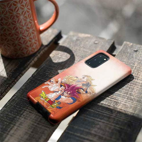 Dragon Ball Super Goku Evolution Galaxy S20 Plus Pro Case