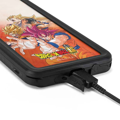 Dragon Ball Super Goku Evolution Galaxy S20 Plus Waterproof Case