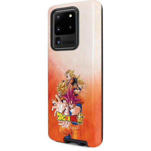 Dragon Ball Super Goku Evolution Galaxy S20 Ultra 5G Pro Case