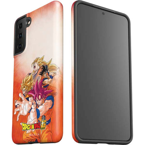 Dragon Ball Super Goku Evolution Galaxy S21 Plus 5G Pro Case