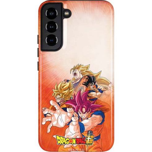 Dragon Ball Super Goku Evolution Galaxy S22 Plus Pro Case