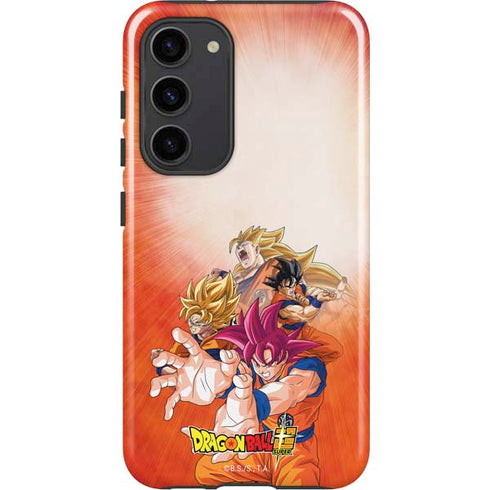 Dragon Ball Super Goku Evolution Galaxy S23 Plus Pro Case