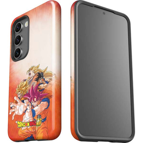 Dragon Ball Super Goku Evolution Galaxy S23 Pro Case