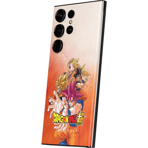 Dragon Ball Super Goku Evolution Galaxy Skins