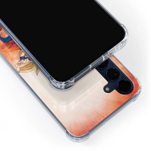 Dragon Ball Super Goku Evolution Galaxy S24 Clear Case