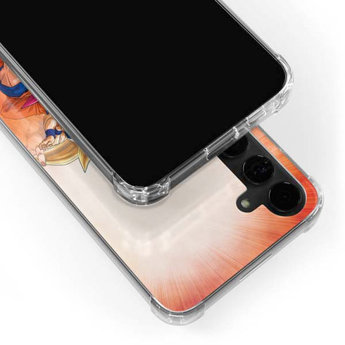 Dragon Ball Super Goku Evolution Galaxy S24 Plus Clear Case