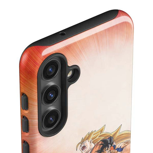 Dragon Ball Super Goku Evolution Galaxy S25 Plus Impact Case