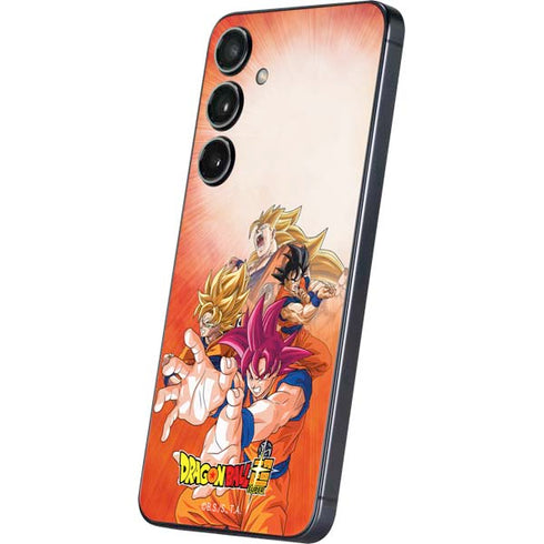 Dragon Ball Super Goku Evolution Galaxy S25 Skin