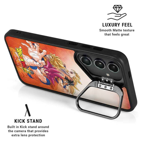Dragon Ball Super Goku Evolution Galaxy S24 Ultra Kickstand Case