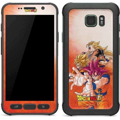 Dragon Ball Super Goku Evolution Galaxy S7 Active Skin