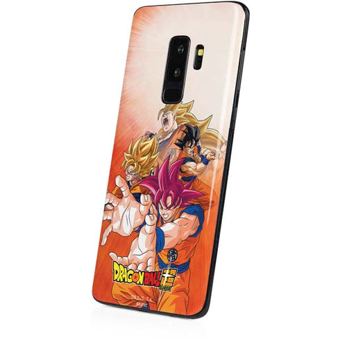 Dragon Ball Super Goku Evolution Galaxy S9 Plus Skin