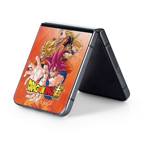 Dragon Ball Super Goku Evolution Galaxy Z Flip5 5G Skin