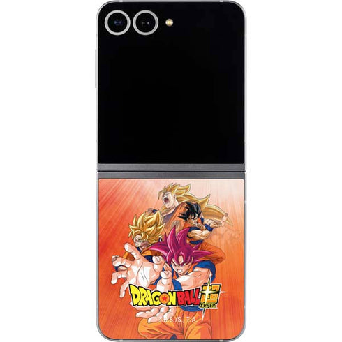 Dragon Ball Super Goku Evolution Galaxy Z Flip6 Skin