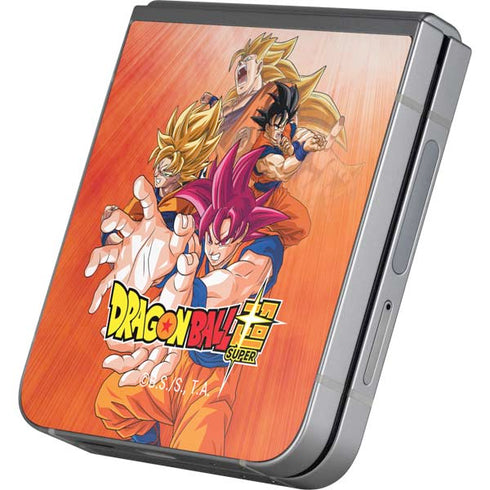 Dragon Ball Super Goku Evolution Galaxy Z Flip6 Skin