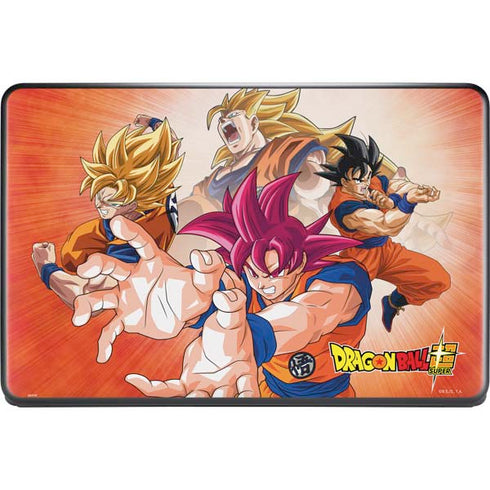 Dragon Ball Super Goku Evolution Google Pixelbook Go Skin