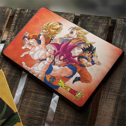 Dragon Ball Super Goku Evolution Google Pixelbook Go Skin
