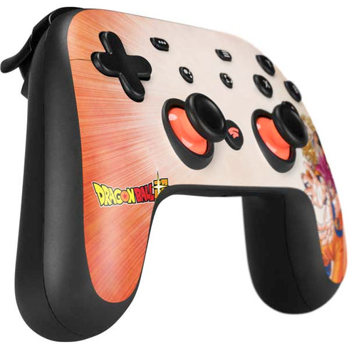 Dragon Ball Super Goku Evolution Google Stadia Controller Skin