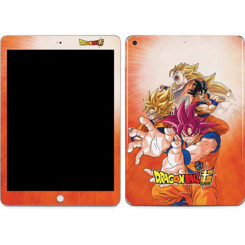 Dragon Ball Super Goku Evolution Apple iPad Skin