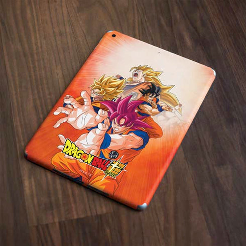 Dragon Ball Super Goku Evolution Apple iPad Skin