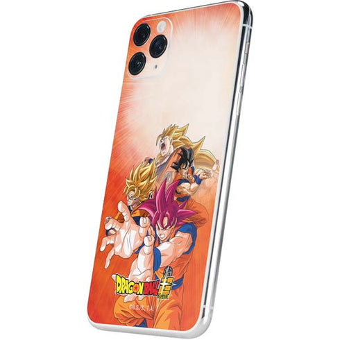 Dragon Ball Super Goku Evolution iPhone 11 Pro Max Skin