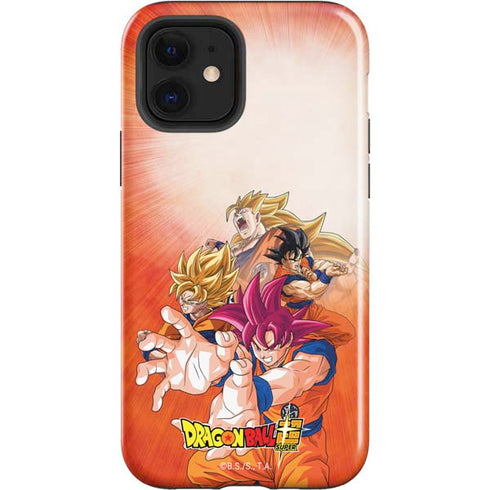 Dragon Ball Super Goku Evolution iPhone 12 Impact Case
