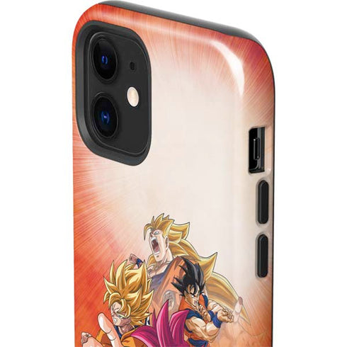Dragon Ball Super Goku Evolution iPhone 12 Mini Impact Case