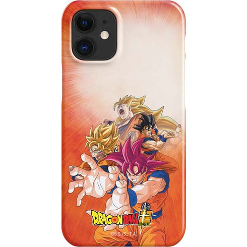 Dragon Ball Super Goku Evolution iPhone 12 Mini Lite Case