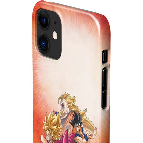 Dragon Ball Super Goku Evolution iPhone 12 Mini Lite Case