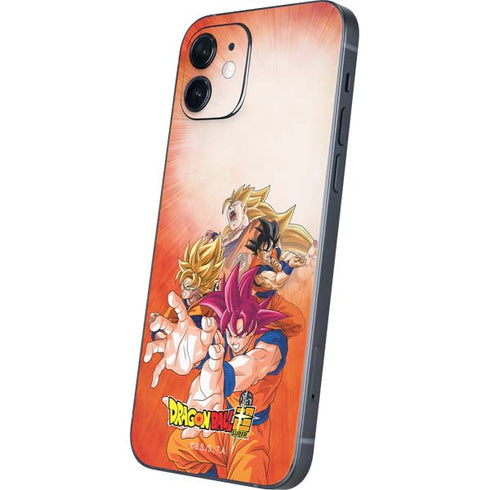Dragon Ball Super Goku Evolution iPhone 12 Mini Skin