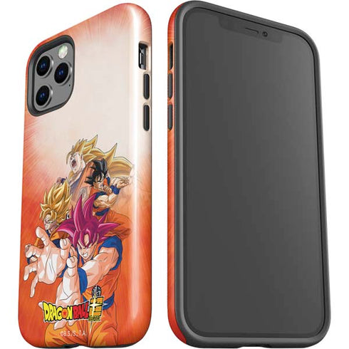 Dragon Ball Super Goku Evolution iPhone 12 Pro Impact Case