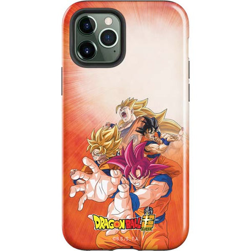 Dragon Ball Super Goku Evolution iPhone 12 Pro Max Impact Case