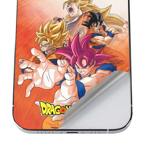 Dragon Ball Super Goku Evolution iPhone 12 Pro Skin